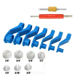 1 Set Car Auto AC Line Disconnect Tool Set Fuel Line Removal Tools Fuel Line Disconnect Fuel Line Angled Disconnect Tool