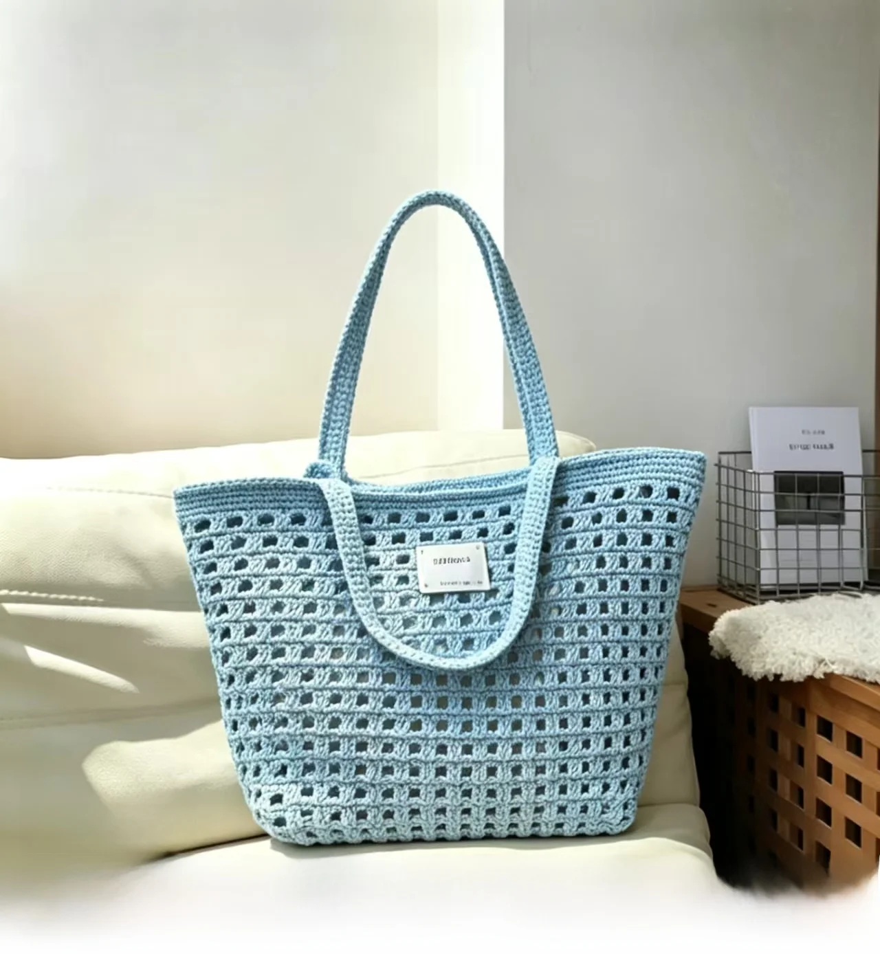 sac-fourre-tout-fait-main-en-crochet-a-motif-gaufre-sac-a-main-haut-de-gamme-ajoure-produit-fini-kit-de-materiaux-de-tissage-diy-tendance