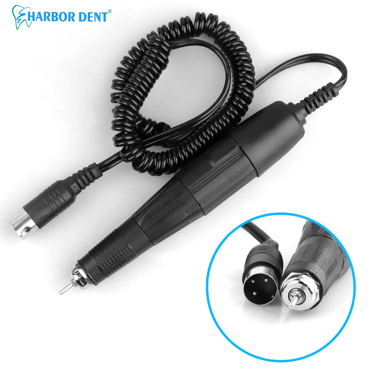 

Dental Micro Motor Handpiece Strong Polishing Handle 35000 RPM Drilling pen Grinder Bur 2.35mm Dental Lab Equipment Dentist Tool