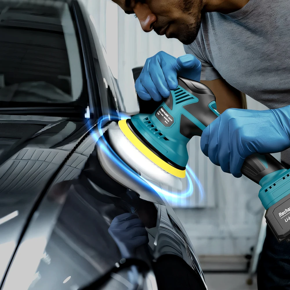ماكيتا آلة تلميع السيارات اللاسلكية 8 التروس الكهربائية الصبح إصلاح اللاسلكية التلميع الملمع لبطارية 18 فولت-20 فولت