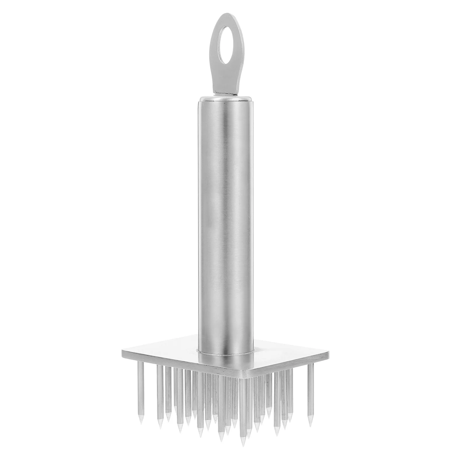 

Stainless Steel Meat Tenderizer Tool with Ultra Sharp Needles for Pork Beef Lamb Even Tenderizing Kitchen Mallet Pounder Cooking