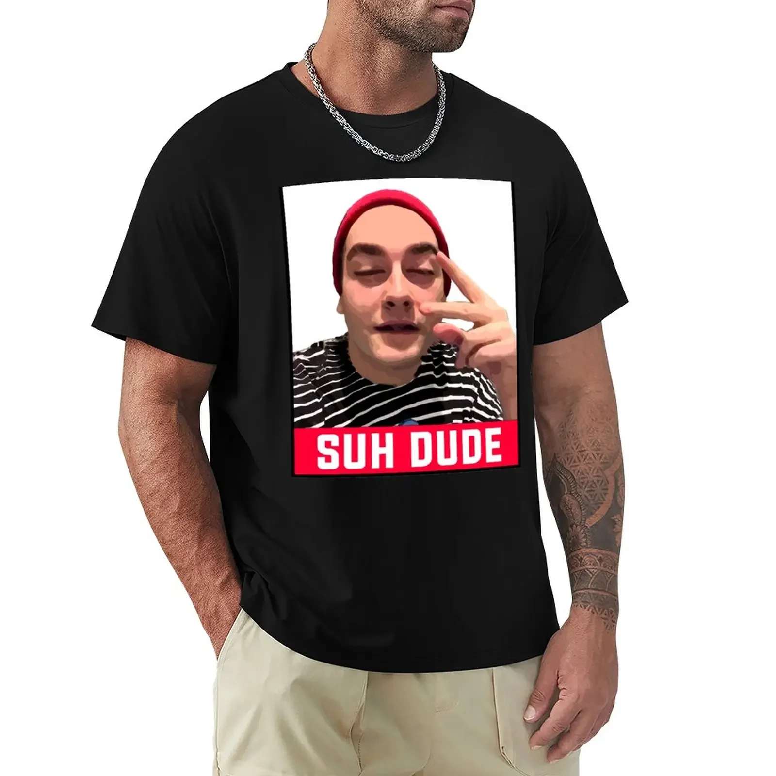 

Suh Dude T-Shirt oversizeds vintage clothes mens big and tall t shirts