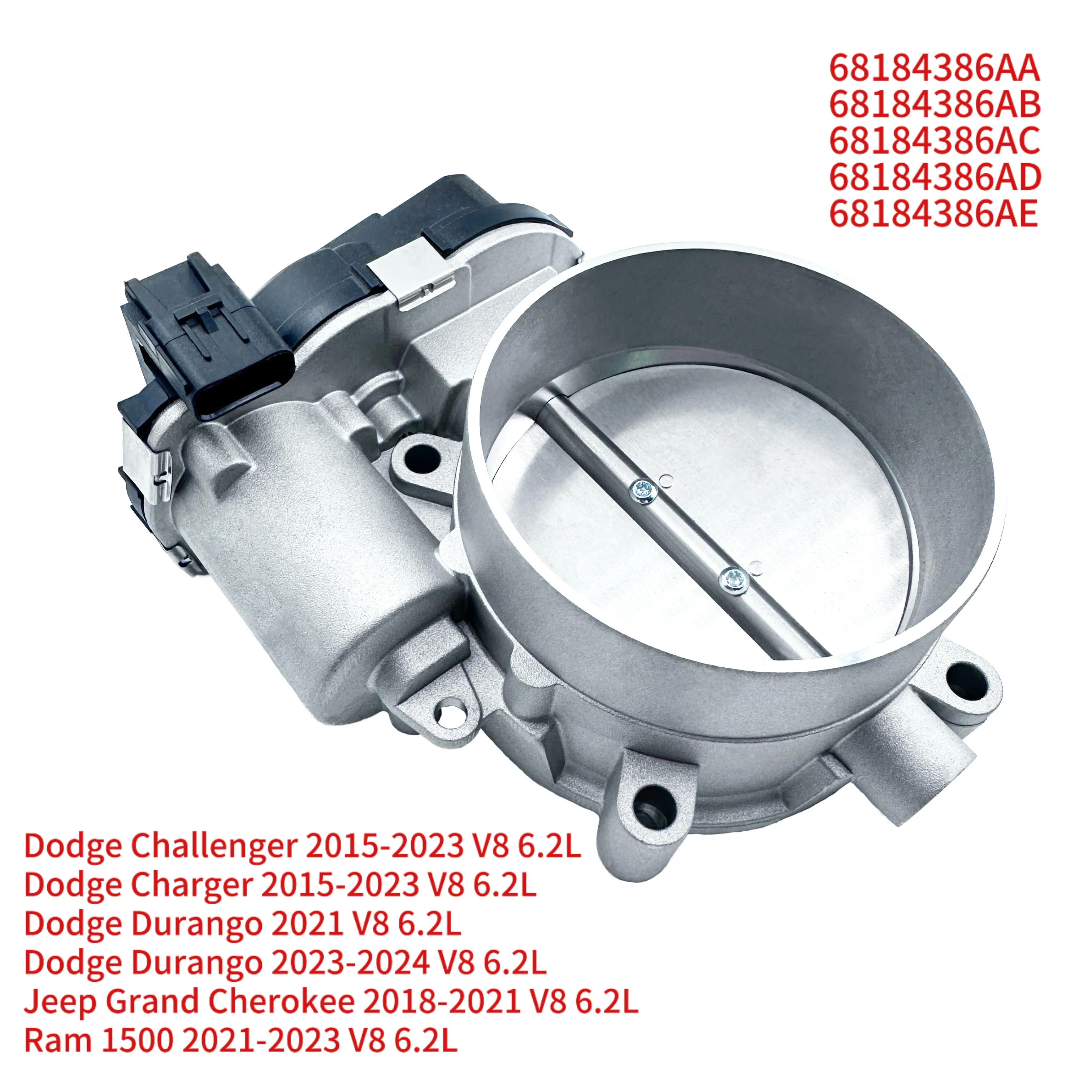 

Throttle Body Compatible with Ram 1500 21-23&Jeep Grand Cherokee 18-21&Dodge Charger 15-23,Durango 21/23-24,Challenger 15-23