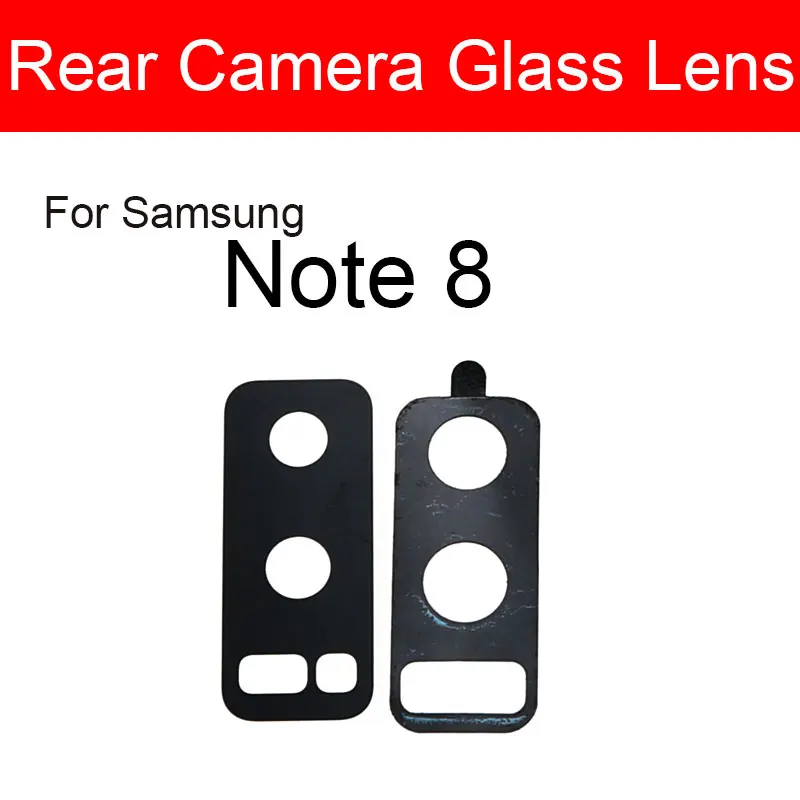 Back Camera Glass Lens With Adhesive Glue For Samsung Galaxy Note 20 Ultra Note 10 Plus Note 10  Lite Note 9 8 5 4 3 Repair Part