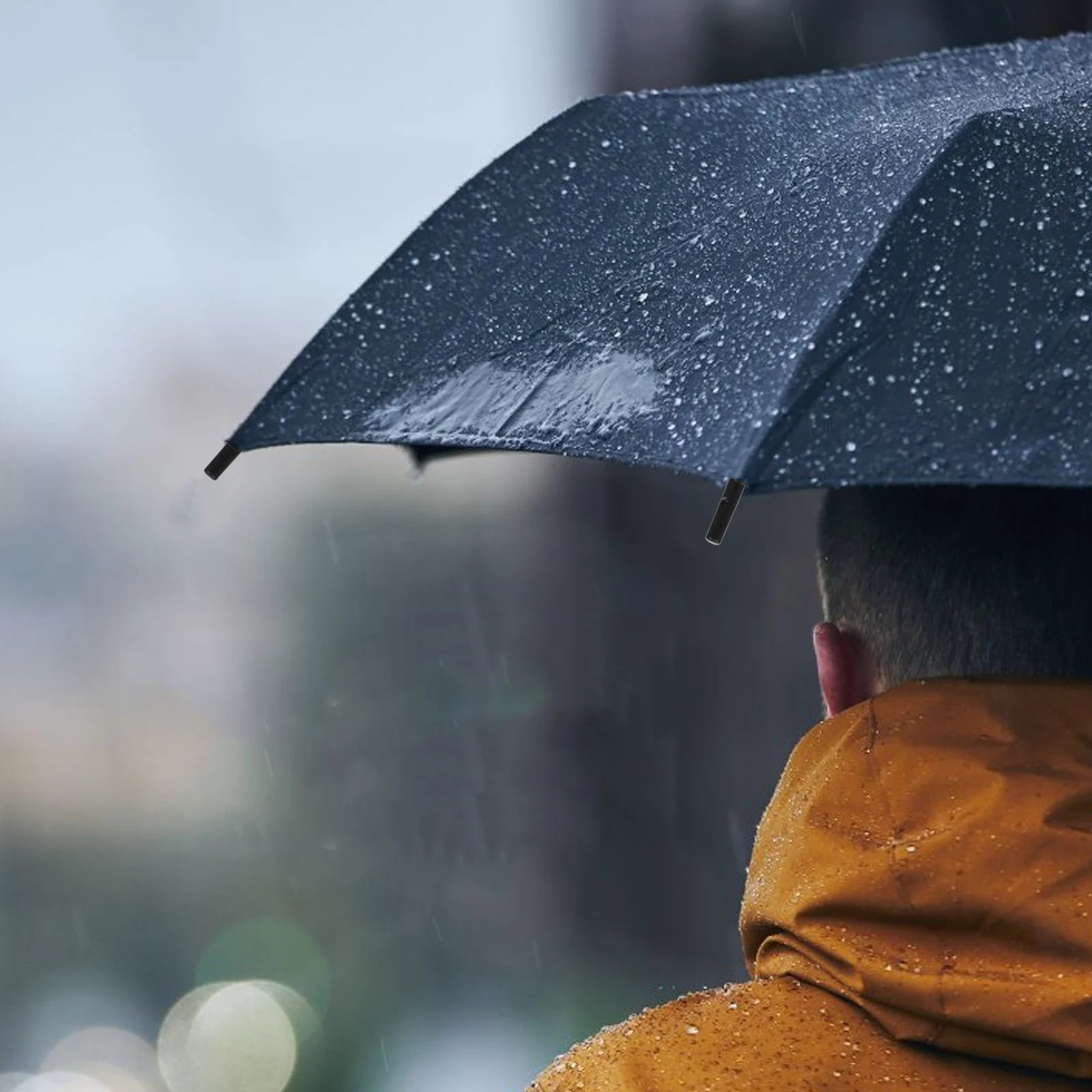 10 قطعة أغطية العظام البلاستيك استبدال الذيل الخرز لمظلة قابلة للطي إصلاح مظلة المطر اكسسوارات ظلة أجزاء #5