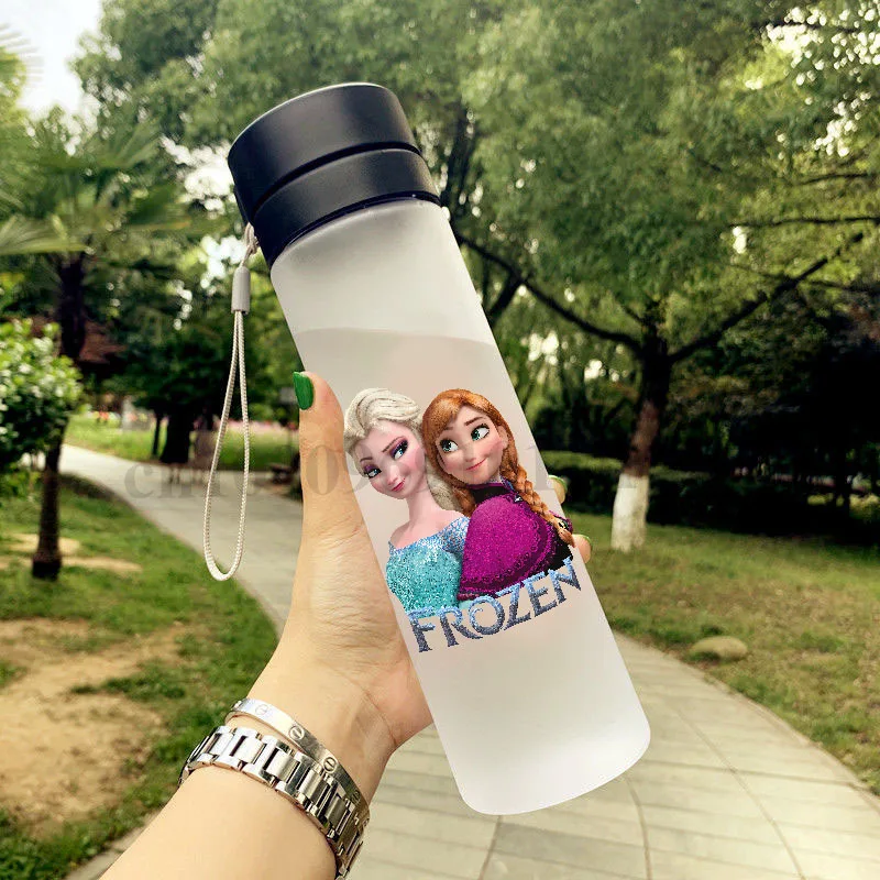 Disney Frozen Elsa Anna UV DTF Transfer Sticker for Water Bottle DIY Water Cup Mug  Accessories Decoration DTF Wrap Glass Decals