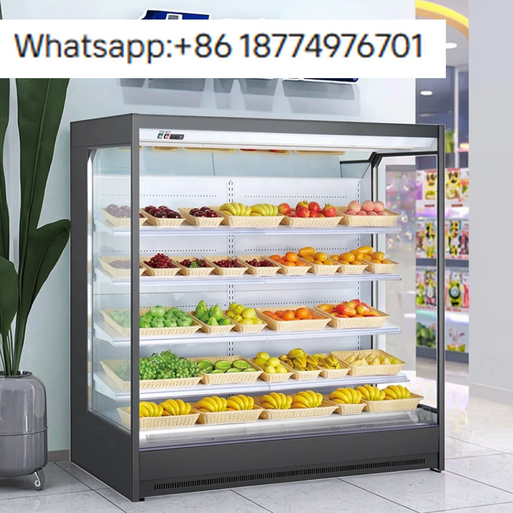 

Air Cooler High Quality Custom Made New Energy Saving Shopping Malls Supermarkets Convenience Combination Wind Curtain Cabinet