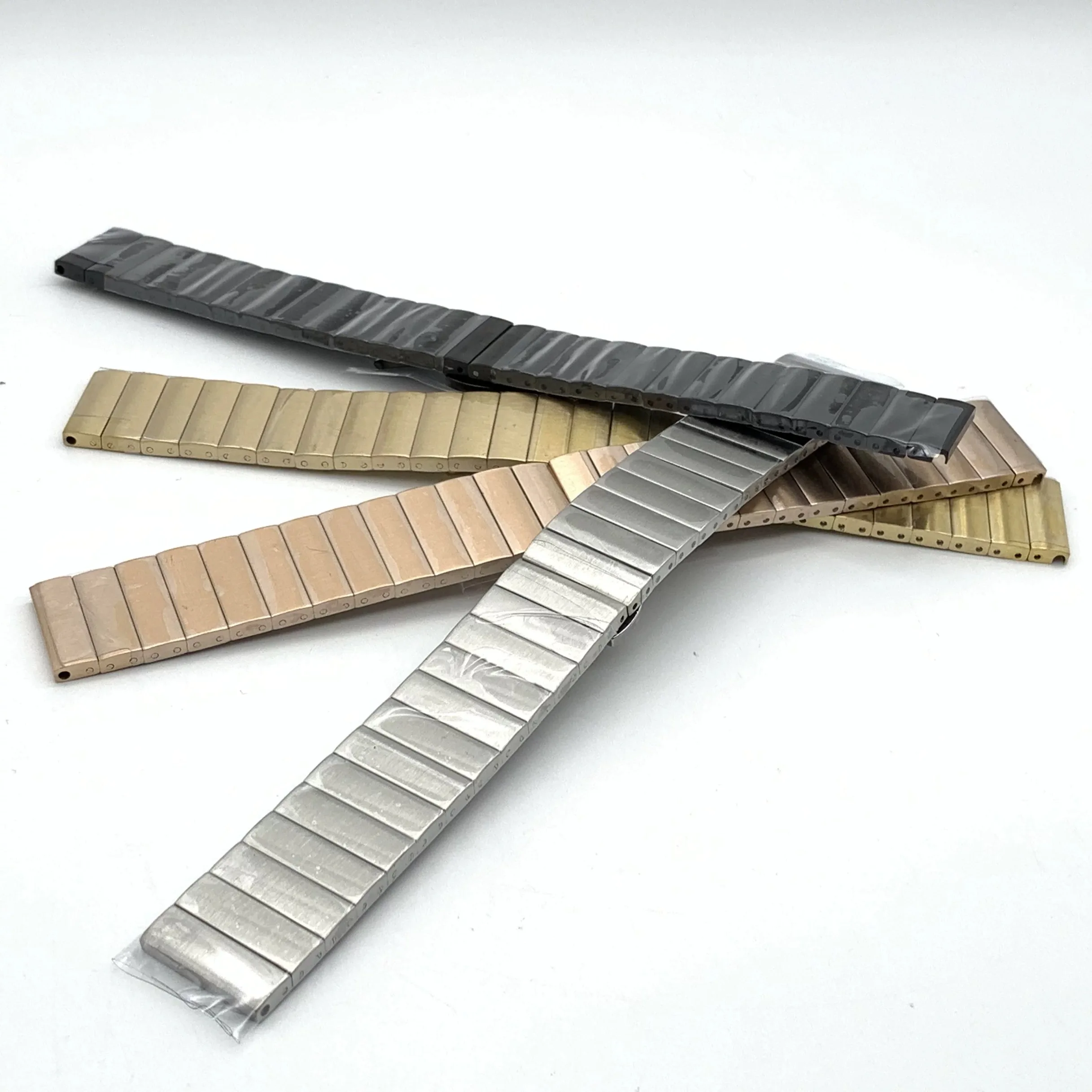 الصلبة الفولاذ المقاوم للصدأ حزام (استيك) ساعة 14 مللي متر 16 مللي متر 18 مللي متر 20 مللي متر 21 مللي متر 22 مللي متر الإفراج السريع نحى سوار معدني حزام