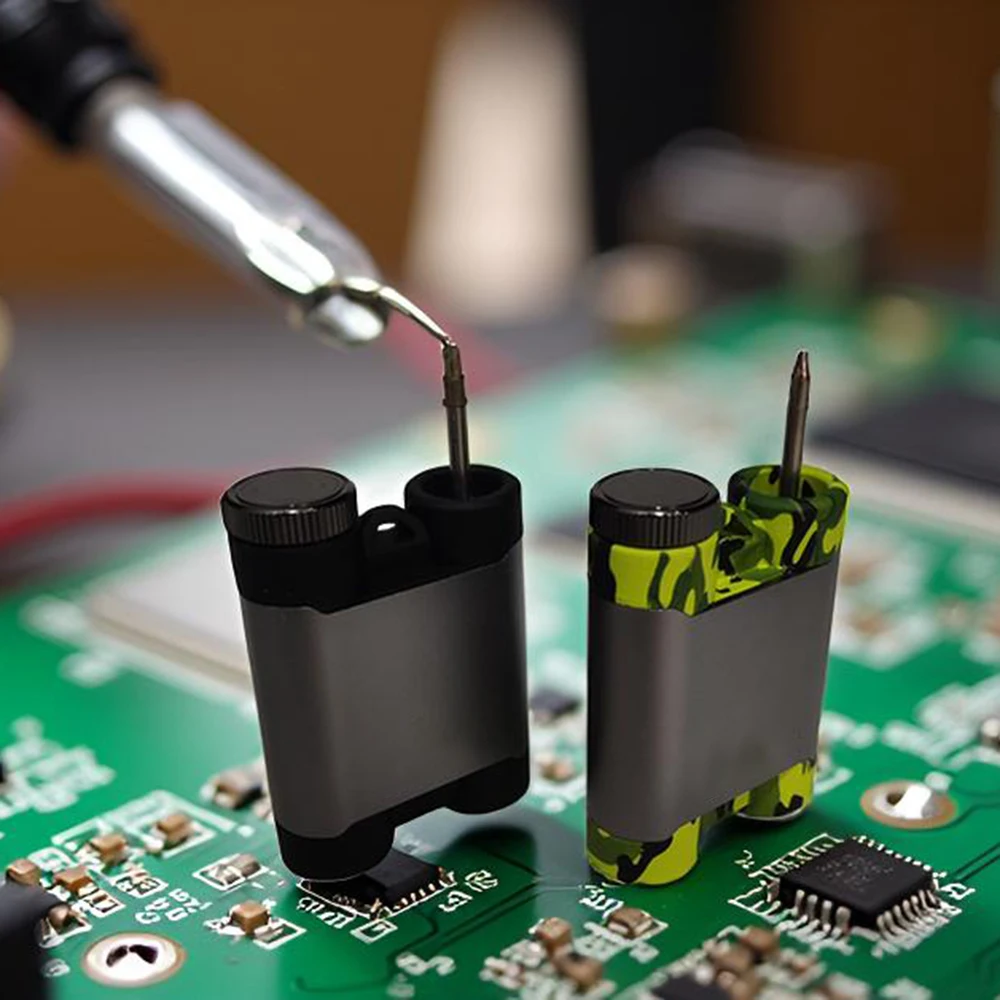 

1pc, Doteco Soldering Iron kit with 650mAh,USB-C Charging,Rechargeable 510 Thread magnetic Battery,for DIY Repair,Welding Tool