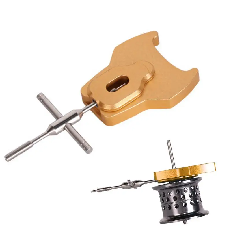 Spool Bearing Pin Remover Fishing Reel Baitcasting Maintenance Repair Tools Aluminium Alloy Spool Pin Puller Suitable