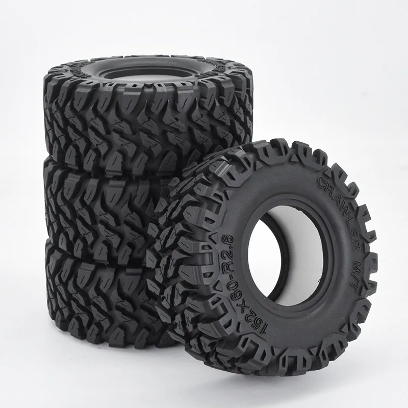 

4PCS 2.6 Inch Rainforest Tire 152MM for 1/10 RC Crawler Car RBX10 RR10 Tube Frame Car Performance Climbing Tire for 1/7 Mk07 UT4