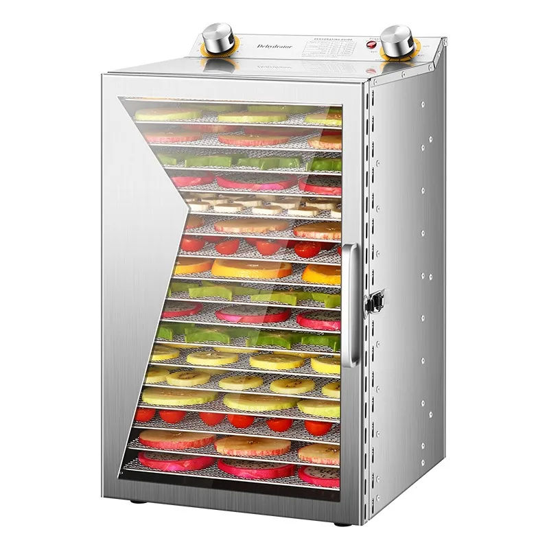 Mini Household Commercial Food Dehydrator Multifunctional Air Dryer For Fruit Vegetable Jerky Snack Pet Treats Drying Machine