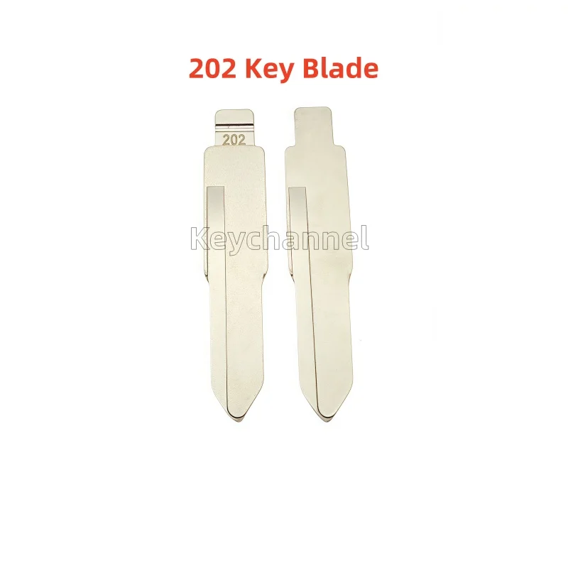 10 قطعة 53R 202 #   KD مفتاح فارغ VVDI الجانب الأيمن الوجه مفتاح بليد لرينو كويد RTX ميغان داسيا كليو ل Xhorse KEYDIY عن بعد NE72R