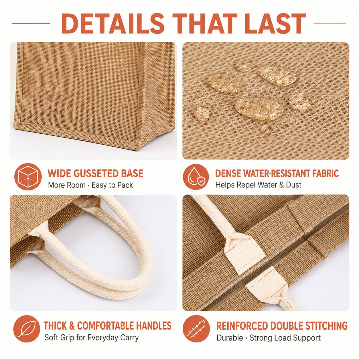 Borsa Tote Personalizzata da D - Women Bags Jute recensione e prezzo