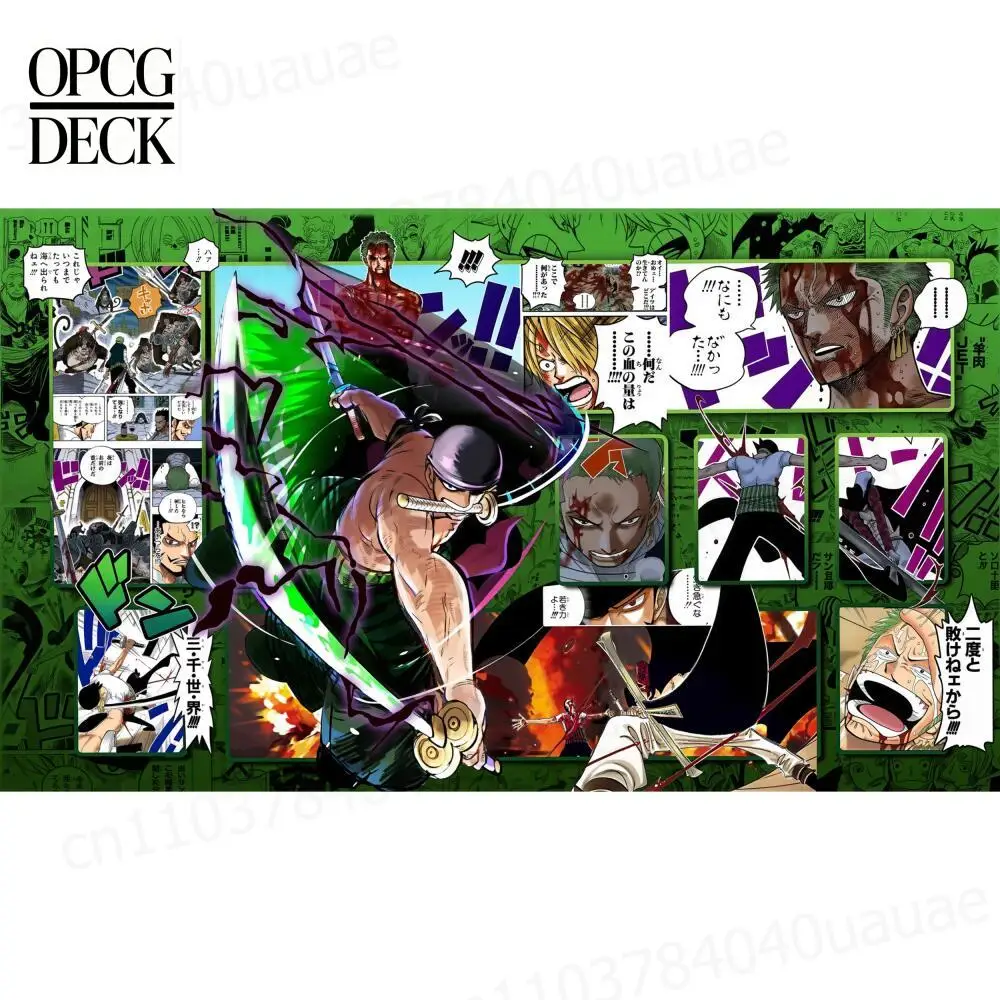ワンピース Opcg プレイマット カードゲーム ロロノア・ゾロ Tcg