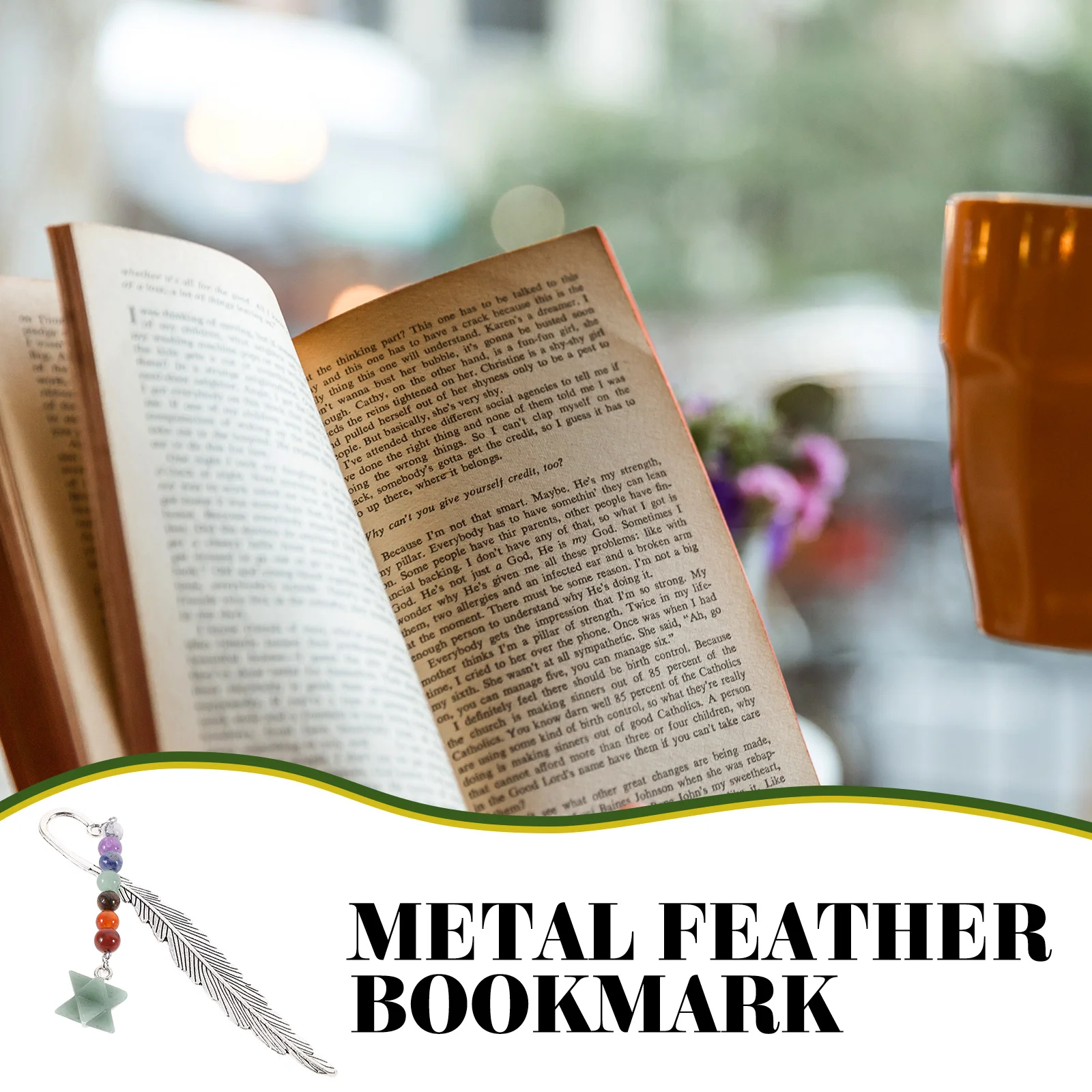 المعادن المرجعية بلوم قلادة خمر مقاومة للخدش الإشارات المرجعية كريستال سحر القراءة أداة مكتبة الفصول الدراسية