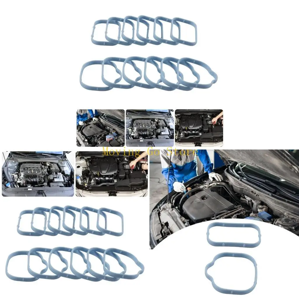 

B5XD Пакет 12 прокладки для впуска двигателя для MS97204 3,6 л Силиконовой высокой теплостойкостью