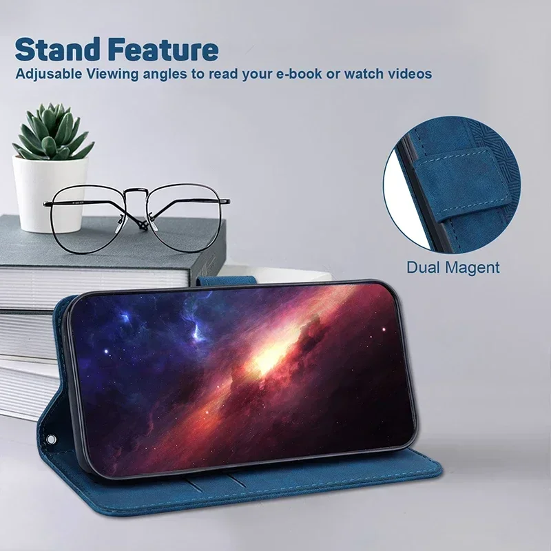 Magnetische Brieftasche Flip-Cover Fall Für Tecno Spark 7 8 9 10 20 30 Pro Plus 4G 5G 30C 20C 10C 8C GO 1 8P 7P 6 Leder Schützen Abdeckung – Detail 36