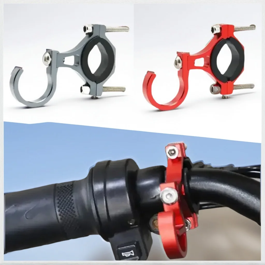 

Aluminum Alloy Adjustable Motorcycle Hook - Multifunctional Hanging Hook for Handlebar Seat Helmet