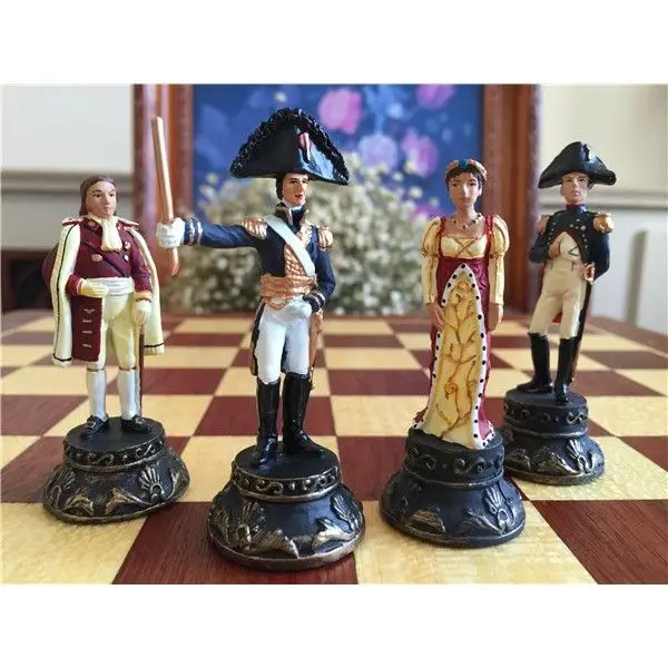 Chess three-dimensional character resin painting creative cafe decoration