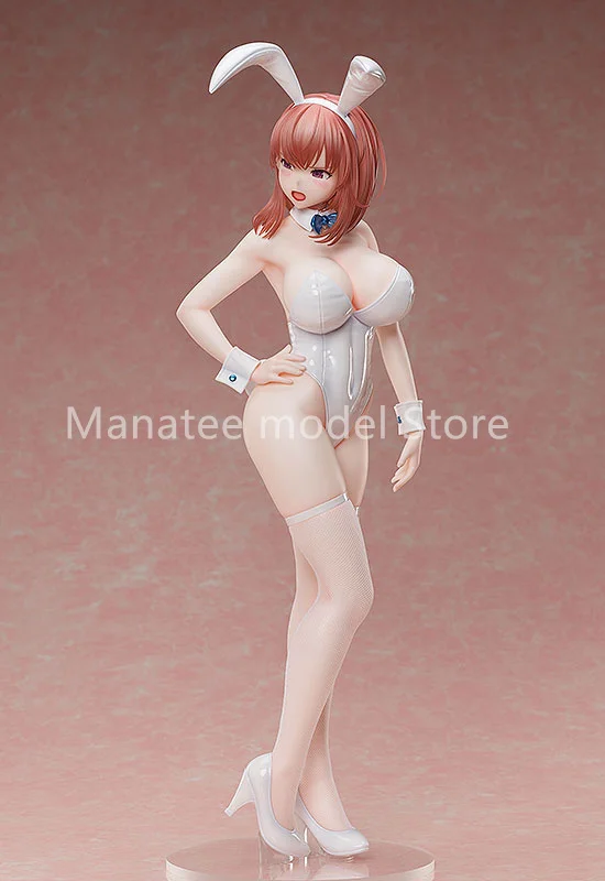  تحرير الأصلي أحادي اللون الأرنب ناتسومي 1/4 بولي كلوريد الفينيل عمل الشكل أنيمي نموذج اللعب جمع دمية هدية #4