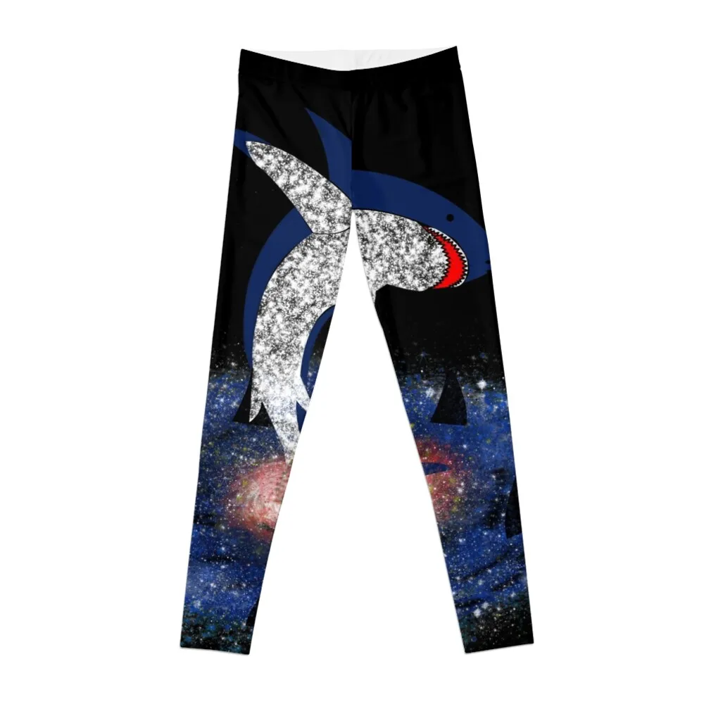 The Sharks in the Universe. Leggings flared Pants sport for fitness Womens Leggings