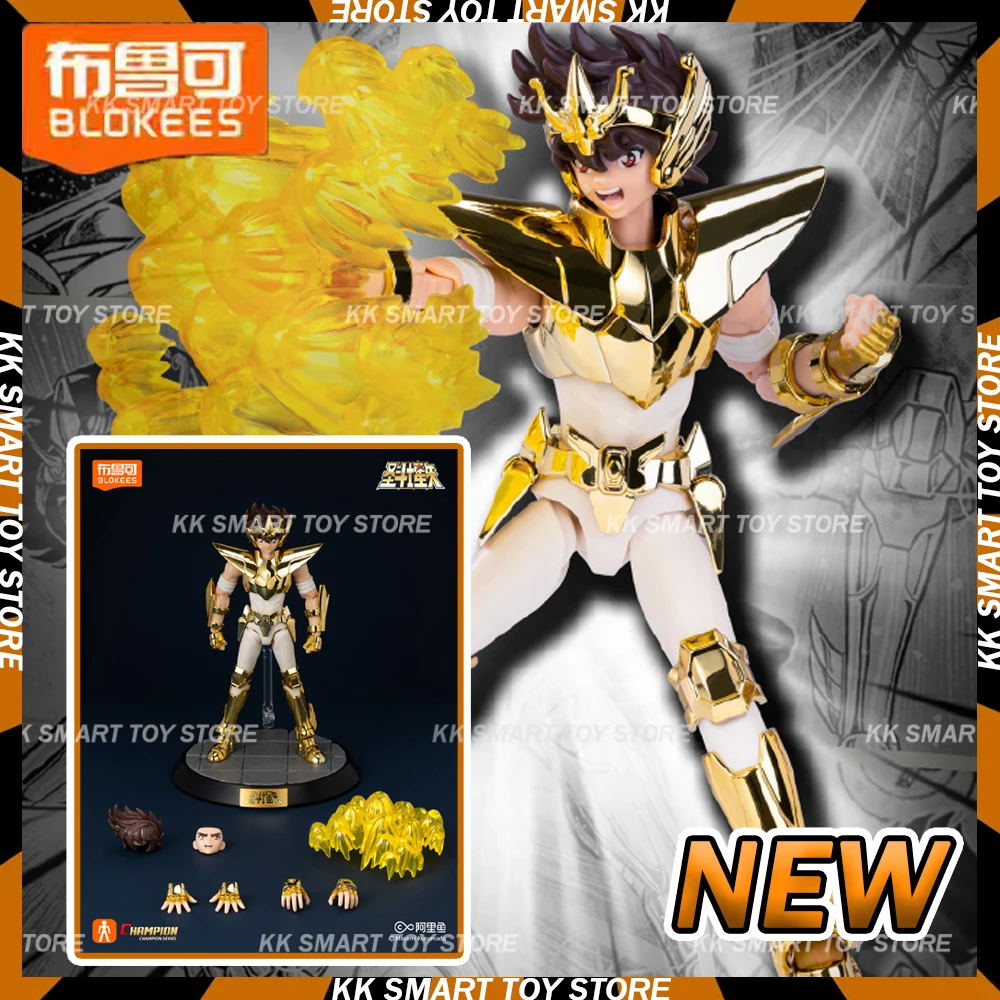 

Новая оригинальная коллекционная сборная фигурка-конструктор Blokees Saint Seiya EX Pegasus Seiya Beyond Edition в слепой коробке