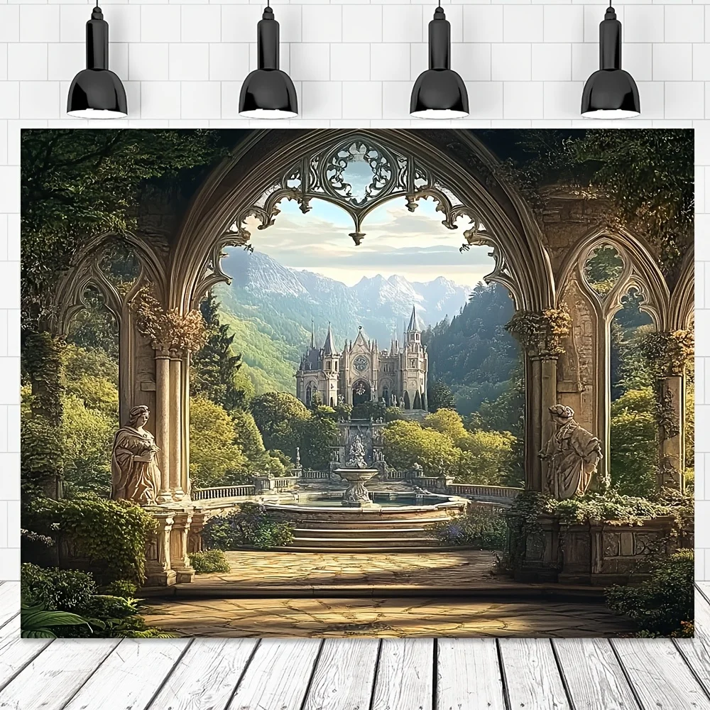 

Многофункциональный замок-балконный фон — идеально подходит для общего случая, таких как праздничные вечеринки и торжества.