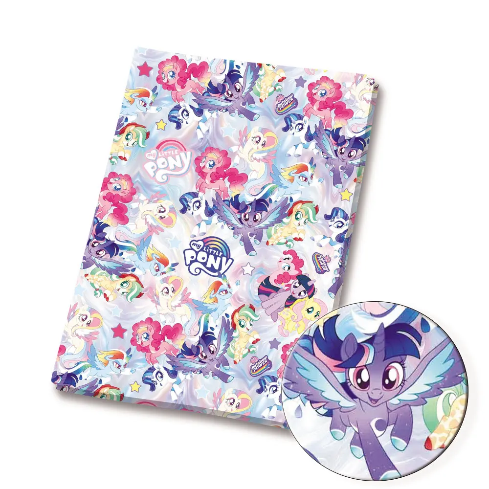 الكرتون النسيج الساخن DIY140 * 50 سنتيمتر اليدوية الخياطة خليط اللحف فستان طفل ورقة المنزل قماش مطبوع النسيج الخياطة الاطفال فابري