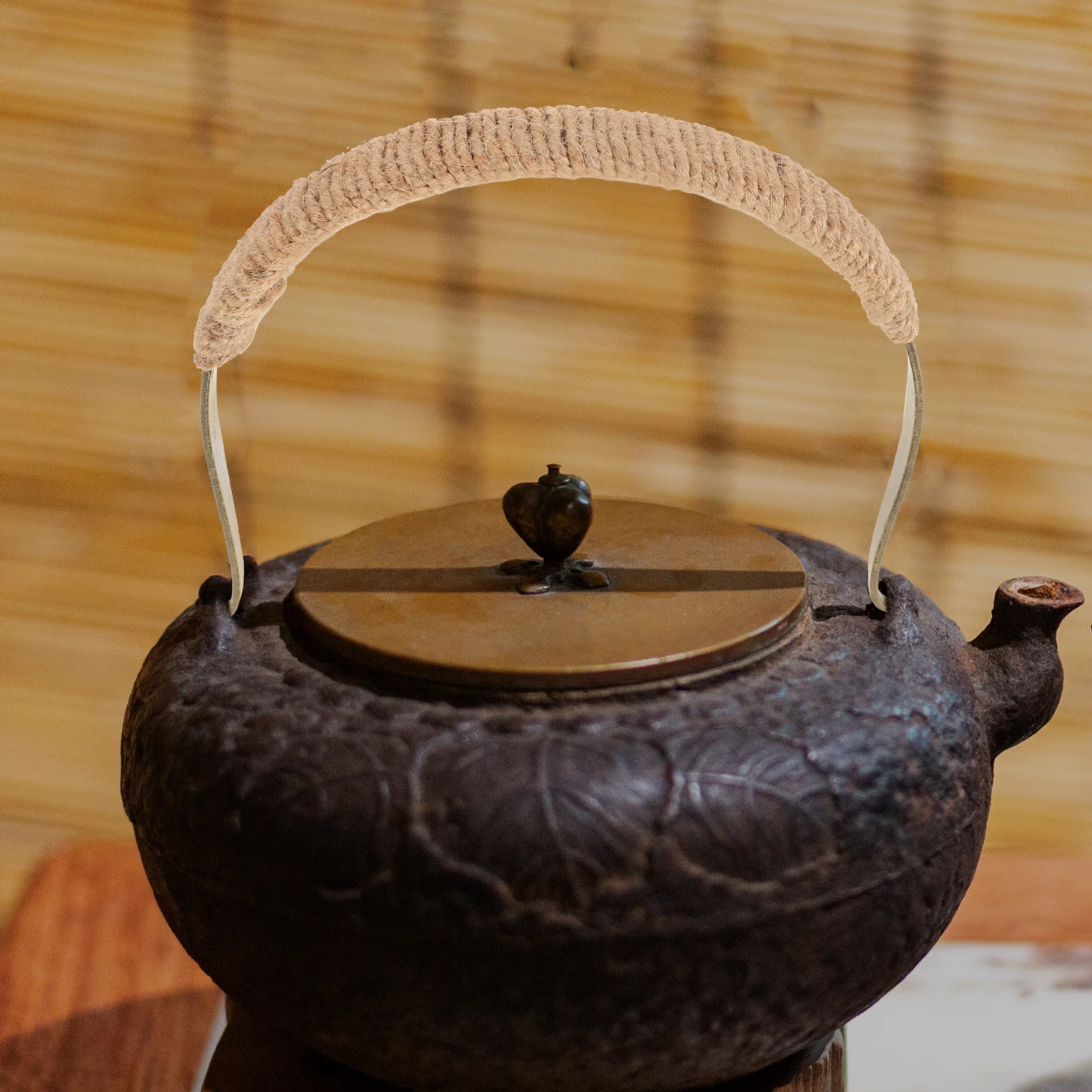 

2Pcs Vintage Chinese Teapot Handle Replacement U-Shape Design Comfortable Grip for Ceramic Pottery Stove Boiling Tea Kettle