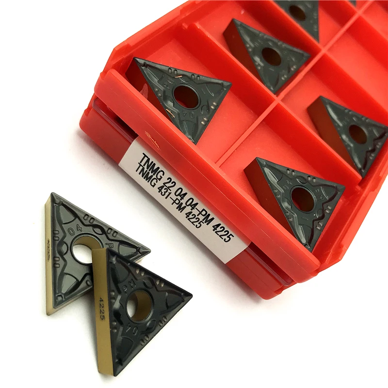 

TNMG220404 TNMG220408-PM4225 Carbide Insert High Quality Turning Insert Steel Machining High Quality CNC Lathe Tool
