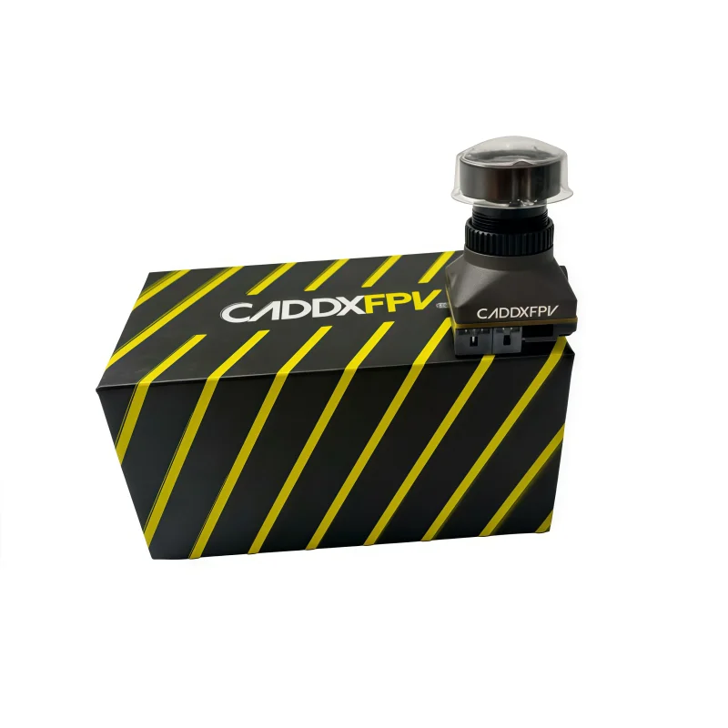 CADDX Ratel pro FPV-camera 1500TVL 9,5 g Super WDR voor FPV Drone 4,5 V-27 V NTSC/PAL 125 °   FOV Blacklight Nachtzicht
