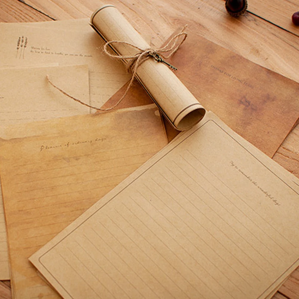 

Mailers Set Vintage Invitation Envelope Letter Supplies Kraft Paper Envelope Envelopes Letter Paper Letter Pad Writing Paper