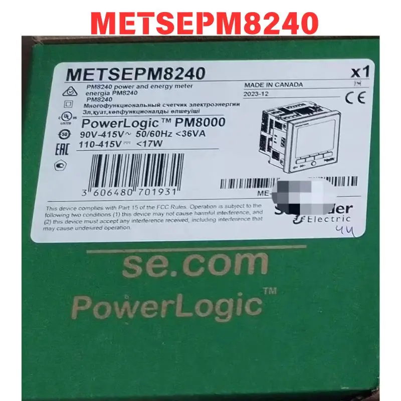 METSEPM8240 Electric parameter measuring instrument Functional test OK Fast delivery