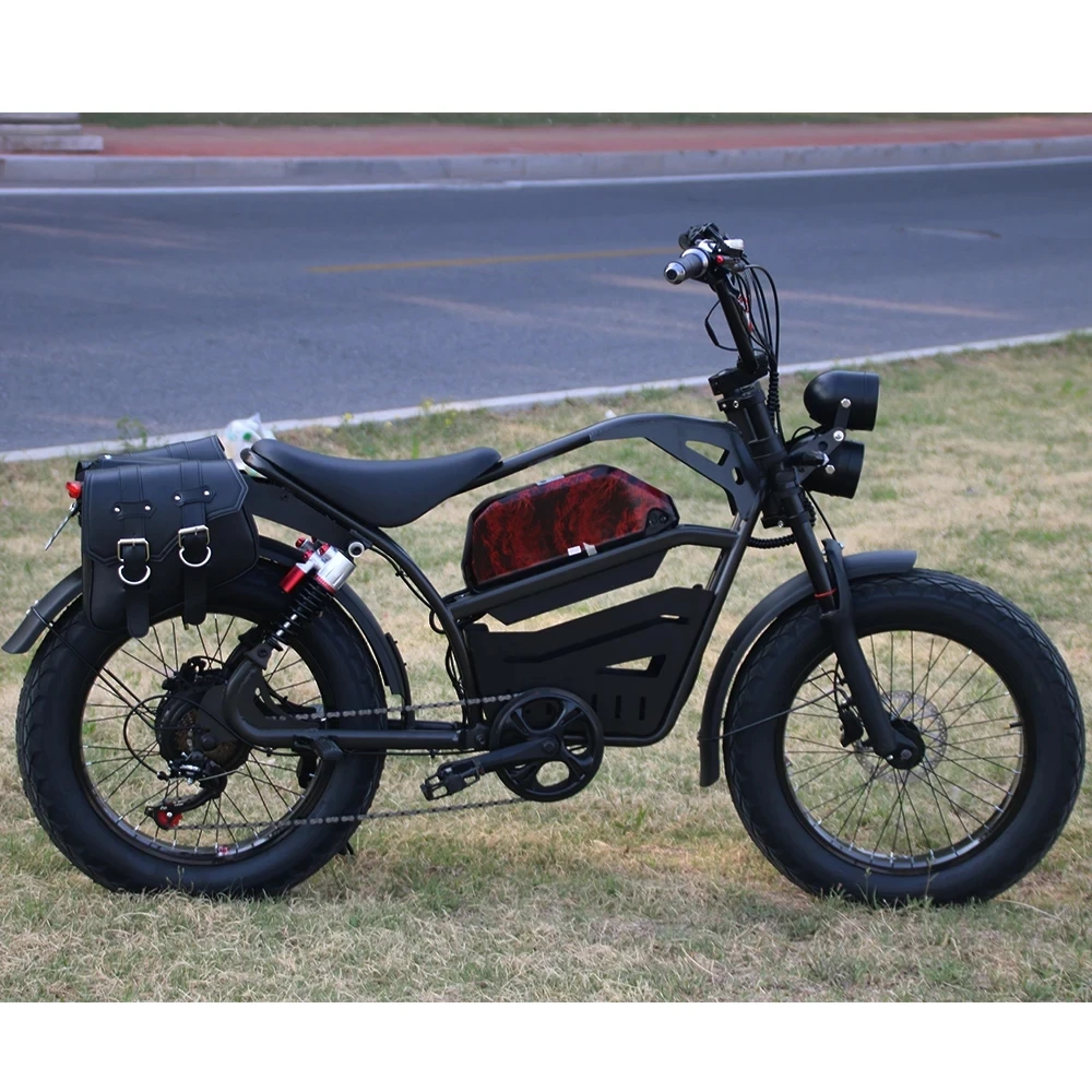 إطارات SXLL Adult City Ready Stock عالية السرعة الدهون مع أجهزة استشعار Fatbike 1500 وات بطارية ليثيوم Ebike