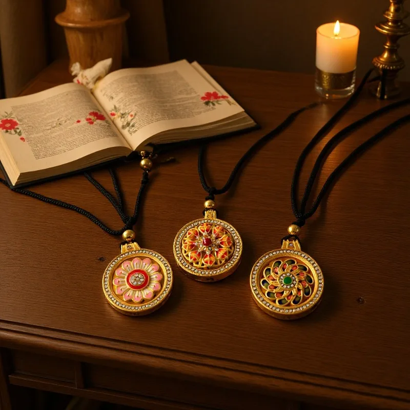 

Роскошный позолоченный эмалированный кулон в современном китайском стиле, регулируемое многослойное ожерелье для женщин, ремесленная повседневная одежда, праздничный подарок