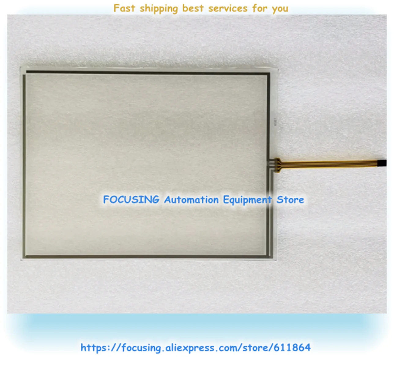 

Touch Screen Glass SCN-4W-FLT08.4-001-0H1-R New A56566-000