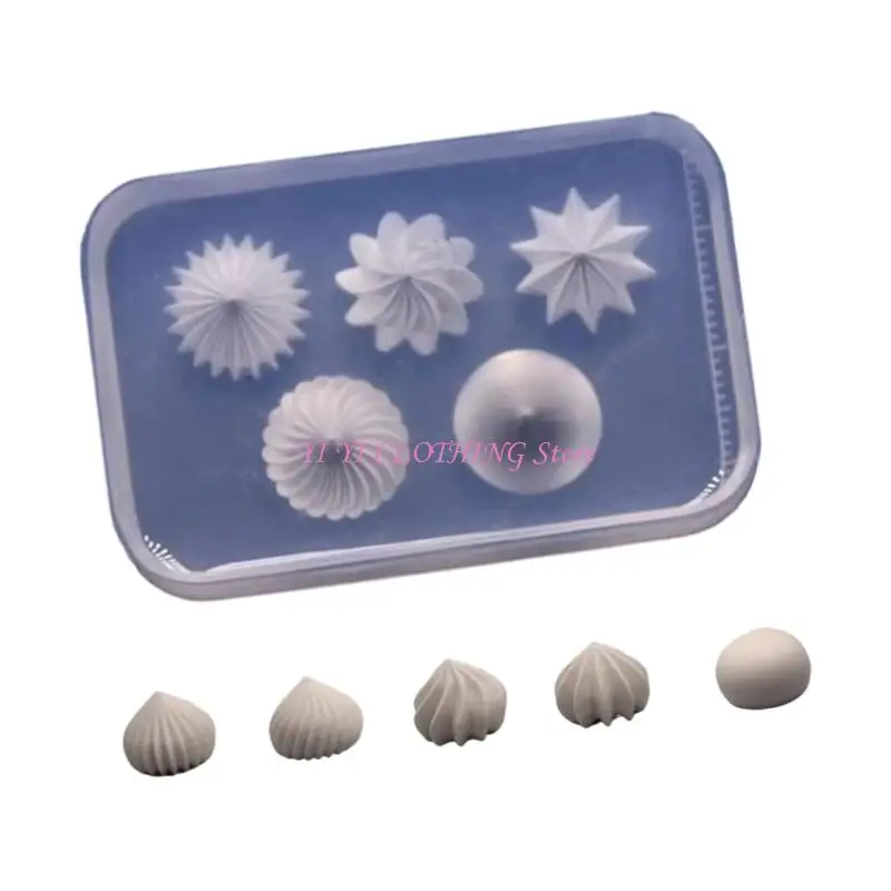 

N5KF Креативная силиконовая форма для изготовления ювелирных изделий, маленькие кремовые бусины, декоративные формы