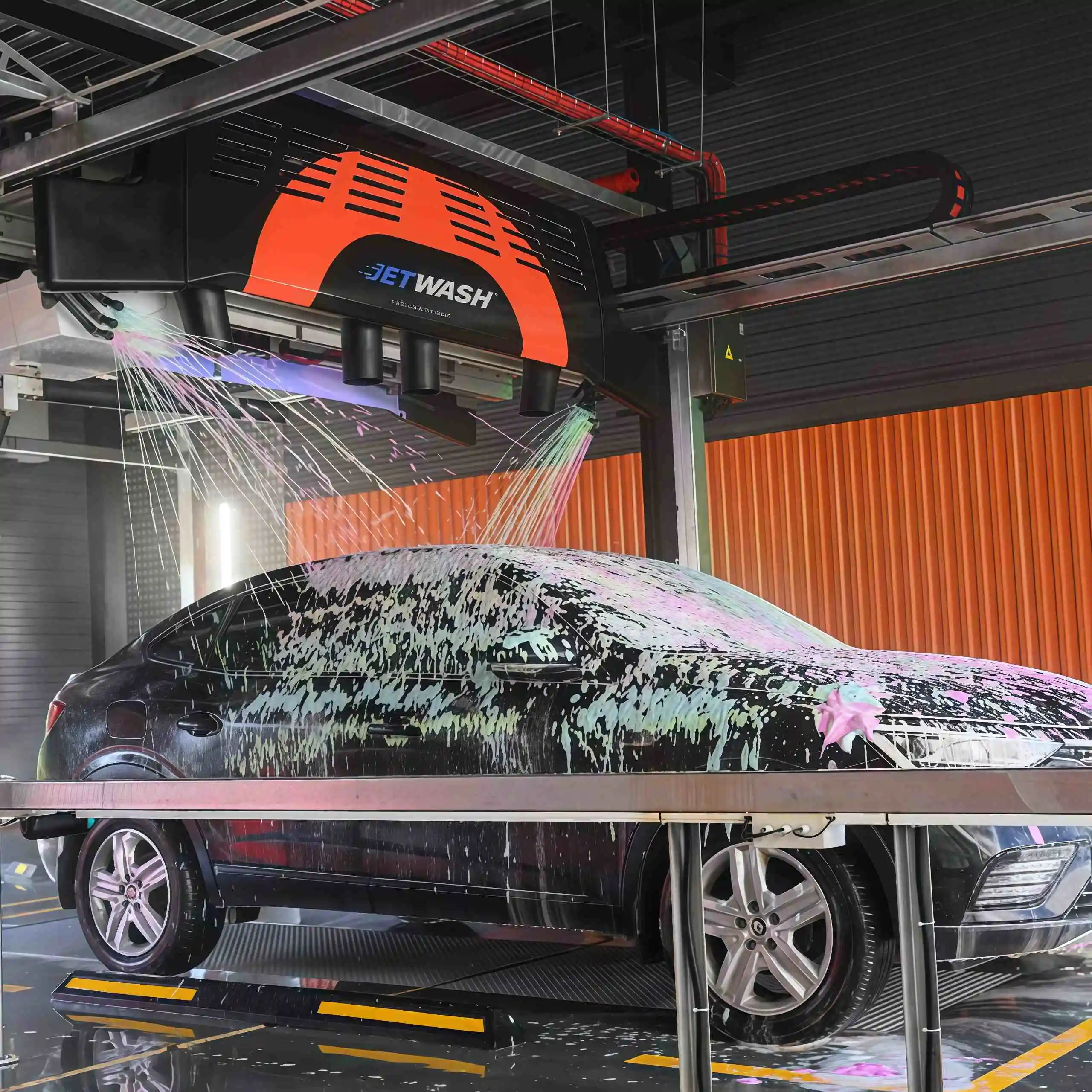 Electric Touchless Pressure Cleaning Car Wash Machine Stainless Steel 150bar Customizable Dimensions 3-Minute Efficient Wash 30%