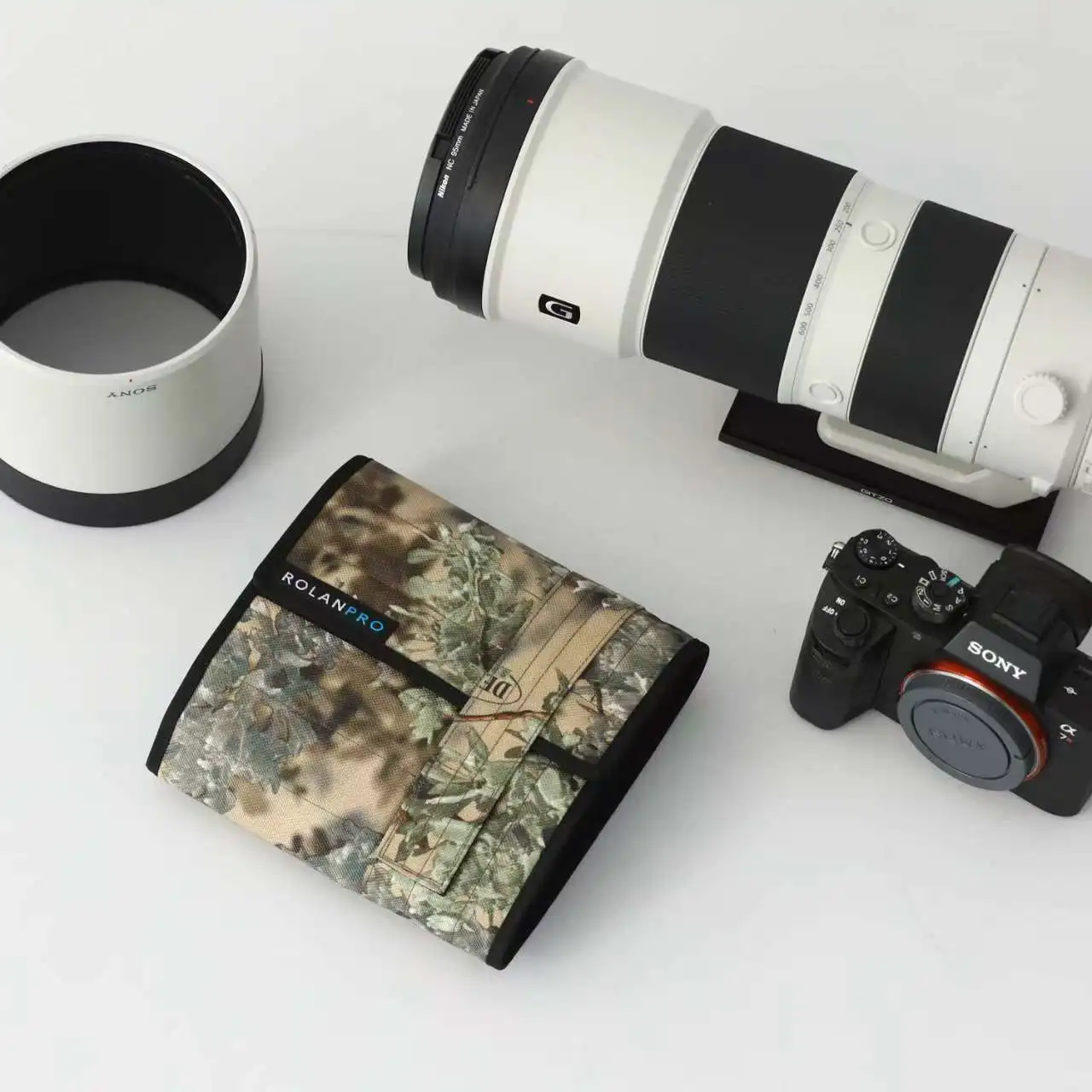 ROLANPRO Gegenlichtblende für Teleobjektiv, faltbare Blende für Sony 200-600/ FE 200-600mm F5.6-6.3 G OSS, maßgefertigt – Detail 9