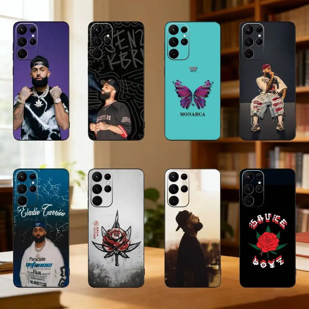 

Eladio C-Carrion DON KBRN phone Case For Samsung S25,24,21,22,23,30,Ultra,20,Plus,Fe,Lite,Note Soft Black Cover