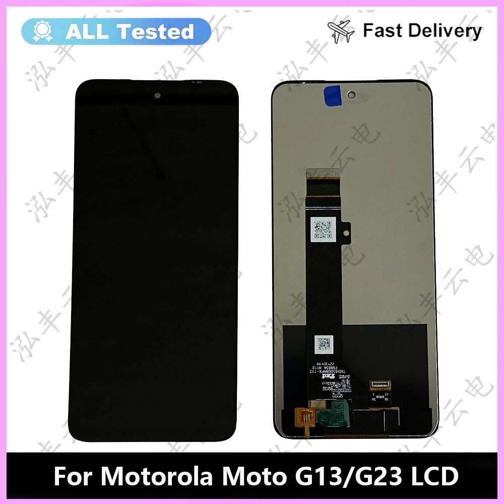 

6.5“ For Motorola Moto G13 LCD Display Touch Screen Sensor Digiziter Assembly For Moto G23 Screen Replacement 100% Tested