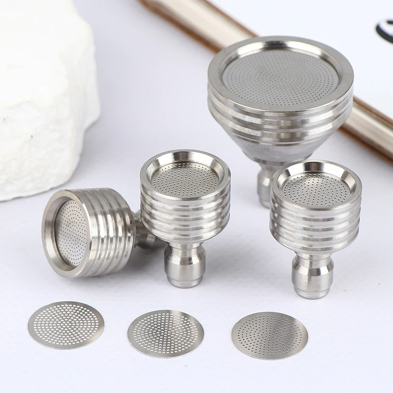 가정용 스테인리스 스틸 샤워 블레이드 고압 물총 인터페이스 세척 노즐 1/4 퀵 커넥트