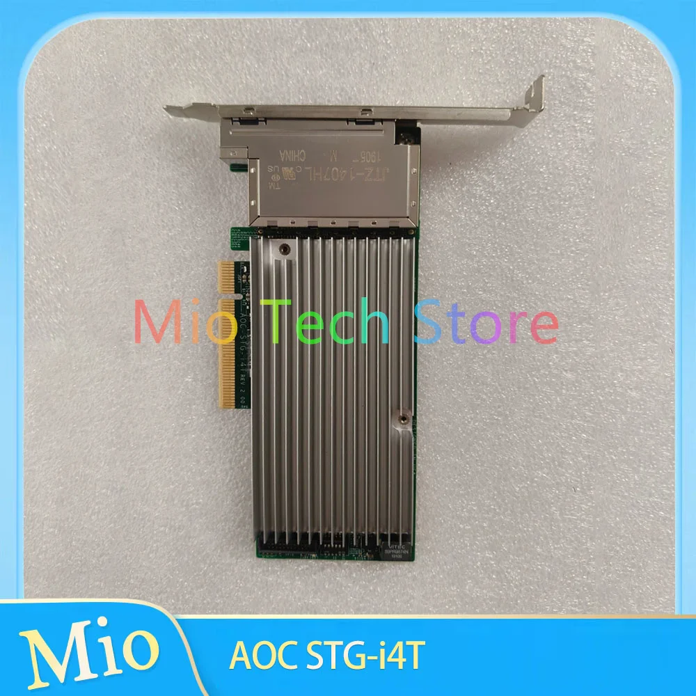 X710-T4 Four Port 10 Gigabit Ethernet card PCI-E x8 interface AOC STG-i4T