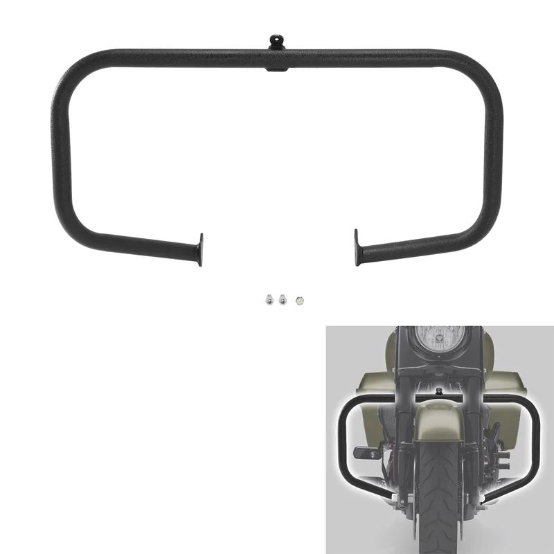 Silnik motocykla Highway Crash Guard Bar dla Harley Touring Road King Electra przemieszczanie się po ulicy Ultra 2009-2023 13 FLHX FLHXSE FLHR — zdjęcie 7