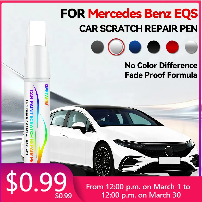 

Набор для ремонта автомобильной краски: маркер для удаления царапин, аксессуары для авто DIY, черный, белый, серый 149, серебристый 818, синий, для Mercedes B