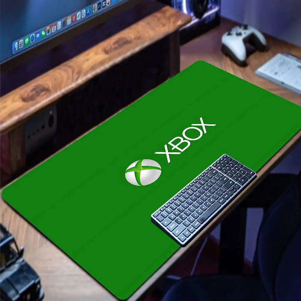 A-Alfombra De Jugador X-Xbox Mousepad Premium Locking Edge Mouse Mat Speed Mouse Pad Ultrafine Surface Desk Mat