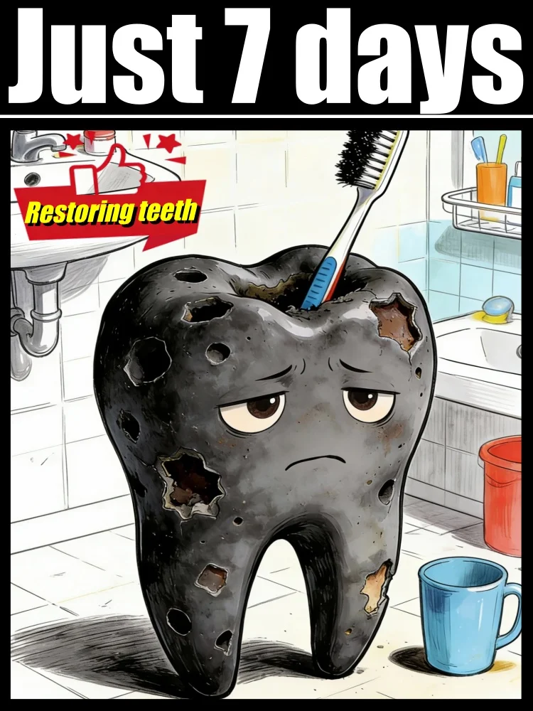 Free shipping,Brush it on morning and night, ᴀɴᴅ ɪᴛ ᴡɪʟʟ ᴇғғᴏʀᴛʟᴇssʟʏ ʀᴇᴘᴀɪʀ ᴍɪᴄʀᴏ-ᴄᴀʀɪᴇs.