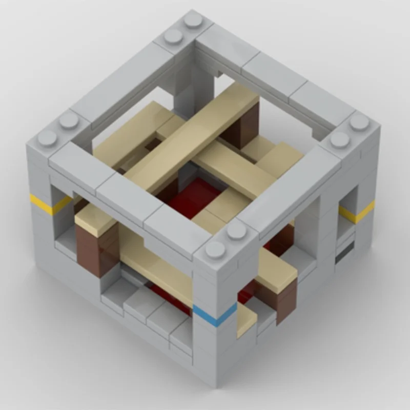 142 قطعة MOC Mini World Mineshaft بلدي العالم نموذج اللبنات لعبة الهندسة المعمارية لتقوم بها بنفسك هدايا عيد الميلاد التعليم الطوب عيد ميلاد