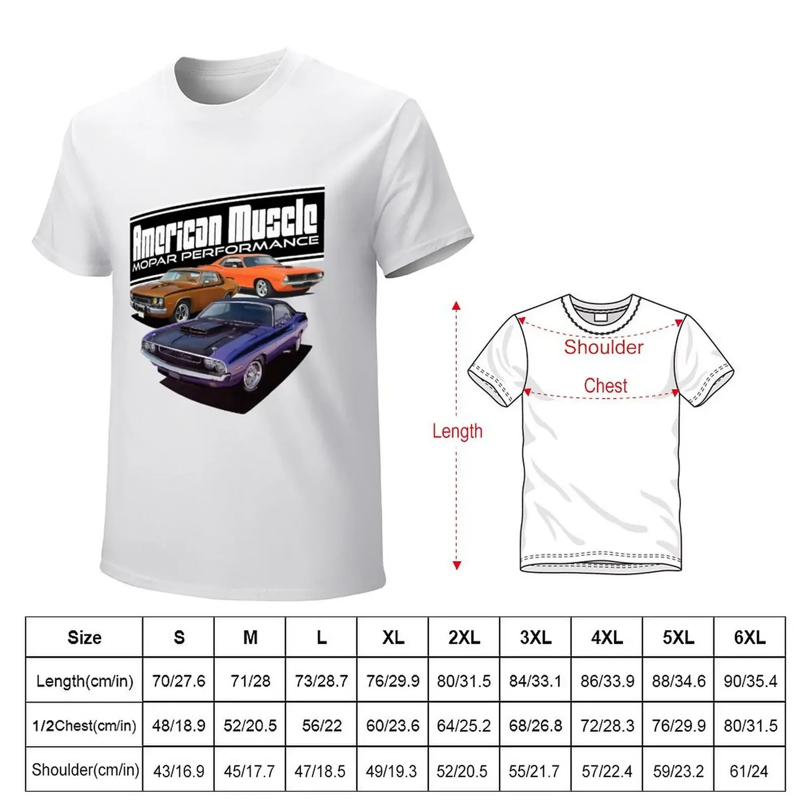 Classic Performance Cars T-Shirt customs design your own vintage graphic tee boys animal print oversized t shirt T-shirt men